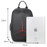 Tyverisikret skuldertaske med USB-port - crossbody - PVC brysttaske