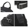 Stöldskyddsaxelväska med USB-port - crossbody - PVC-bröstväska