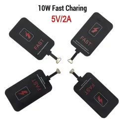 5V/2A - 10W - tyyppi C - langaton Qi-laturi - lataussovitin - iPhonelle - Xiaomi - Samsung - Huawei - Android