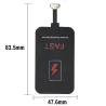5V/2A - 10W - type C - Qi trådløs oplader - opladeradapter - til iPhone - Xiaomi - Samsung - Huawei - Android
