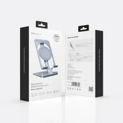 15W - draadloze snellader - standaard - opvouwbare telefoonhouder - voor iPhone - Samsung - Huawei - XiaomiHouders