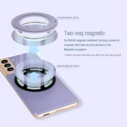 Magnetische ring - siliconen telefoonhouder - sticker - universeelHouders