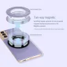 Magnetisk ring - silikone telefonholder - klistermærke - universal