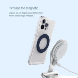 Magnetisk ring - silikontelefonholder - klistremerke - universal