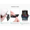 Universal Qi trådløs lader - adapter - mottaker - magisk merkelapp - micro USB - type C