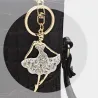 Bailarina de cristal - chaveiro
