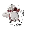 Tambour musical - boutons de manchette