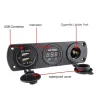 InterruptoresCargador de coche - enchufe con doble USB - encendedor de cigarrillos / medidor de voltaje - pantalla LED digital