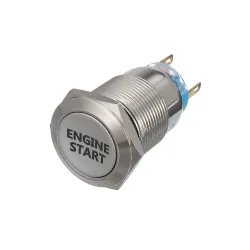 Interruptores12V - 19mm - interruptor metalico - LED - arranque motor on-off - pulsador de encendido