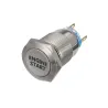 Interruptores12V - 19mm - interruptor metalico - LED - arranque motor on-off - pulsador de encendido