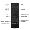 MX3-L avec commande vocale - air mouse - télécommande Google Smart - rétroéclairé