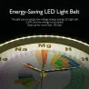 RelojesReloj de pared moderno - activado por sonido - LED - tabla periódica de elementos químicos