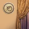 RelojesReloj decorativo de pared de madera - cuarzo - Astronomía de Praga / República Checa
