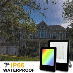 30W - 50W - projecteur - LED - RGB - étanche