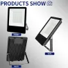 30W - 50W - projecteur - LED - RGB - étanche