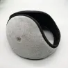 Cuffie calde con fori per l'udito in metallo - unisex