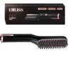 Brosse à cheveux/barbe multifonctionnelle - peigne - lisseur - avec réglage de la température