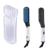 Brosse à cheveux/barbe multifonctionnelle - peigne - lisseur - avec réglage de la température