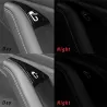 PegatinasPegatina de salida de botón de apertura de puerta de coche - para Tesla Model 3 - 8 piezas