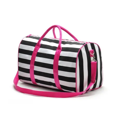 Trendy strand / sport / reiseveske - stripedesign