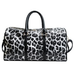 Modische Reisetasche - großes Fassungsvermögen - Leopardenmuster