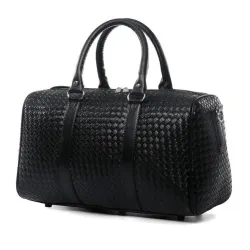 BolsasBolsa de viaje de moda - gran capacidad - cuero - patrón tejido