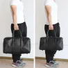 BolsasBolsa de viaje de moda - gran capacidad - cuero - patrón tejido