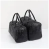BolsasBolsa de viaje de moda - gran capacidad - cuero - patrón tejido