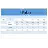 Polo clássico - camiseta manga longa - com zíper