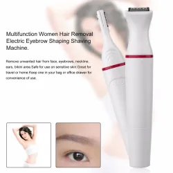 5 In 1 elektrisk epilator för kvinnor - trimmer - hårborttagning - ögonbryn - bikini - ben - armhålor