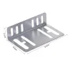 2 Din car radio - MP5 - installation frame kit - 2 bracket - 4 screwInstallation
