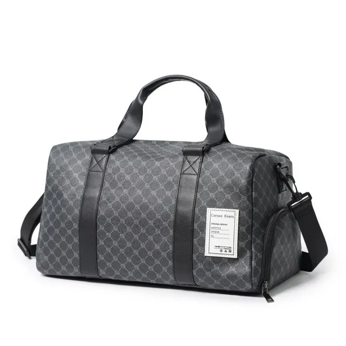 Sac à bandoulière de voyage / sport élégant - avec compartiment à chaussures - grande capacité