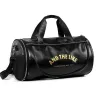 Snygg rese-/sportaxelväska - med skoförvaring - stor kapacitet - läder
