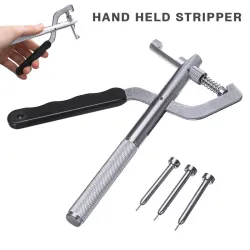 Handheld stripper - horloge link pin remover - met 3 pinnenHulpmiddelen