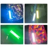 Porte-clés réfléchissant - brillant - bande colorée
