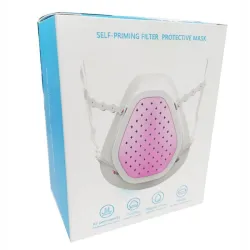 Silicone face mask - 4-layer composite self-priming filter - reusable - dust-proof - anti-bacterialMouth masks