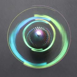 Hand fidget spinner - metall anti-stress leketøy - golden snitch - englevinger