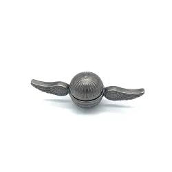 Hand fidget spinner - metall anti-stress leksak - golden snitch - änglavingar