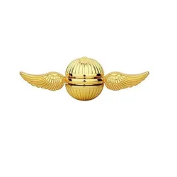 Hand fidget spinner - metall anti-stress leketøy - golden snitch - englevinger