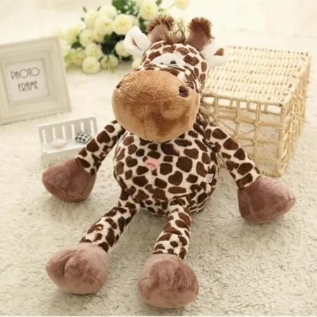 Animales de pelucheJirafa marrón - peluche - 25 cm