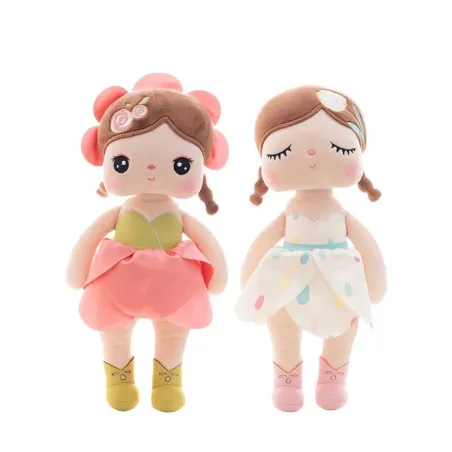 Fée des fleurs Angela - bébé Linda - peluche