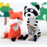Dukke - plyslegetøj - ræv - koala