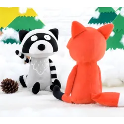 Poupée - peluche - renard - koala