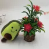 Lille avocado - nøglering - 10 cm