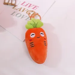 Plush carrot - keychainKeyrings