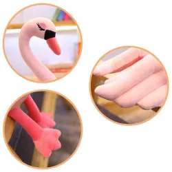 Animales de pelucheCisne rosa - peluche - 30 cm