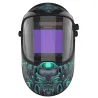 Maschera per saldatura auto-oscurante - solare - batteria Li automatica - true color - 4 sensori