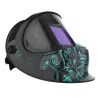 Maschera per saldatura auto-oscurante - solare - batteria Li automatica - true color - 4 sensori