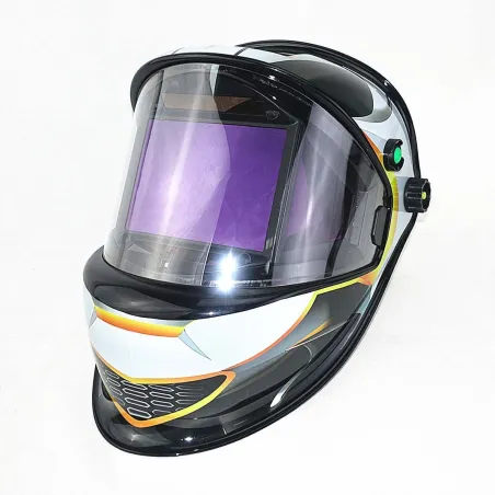 Masque de soudage auto-obscurcissant - 3 filtres - DIN 4 - capteurs optiques ANSI CSA AS/NZS