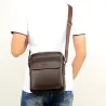 Elegante leren schoudertas - S - M - LTassen